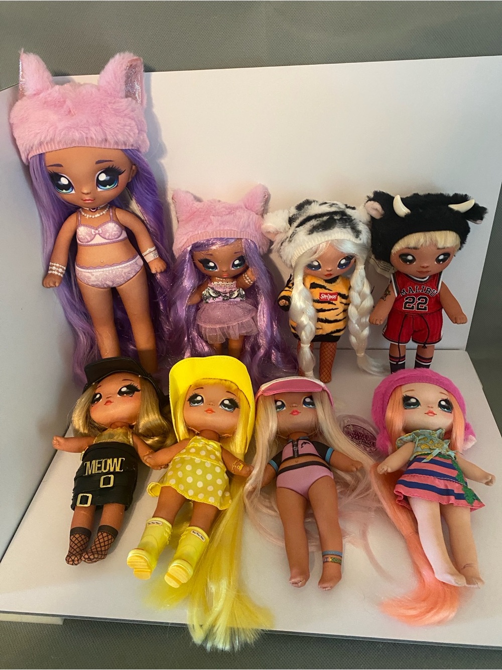 Na Na Na Surprise Dolls MGA Entertainment Soft Cloth Body Jointed Arms & Legs